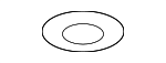 WHT007663 - Body: Floor Pan Heat Shield Clip for Audi Image