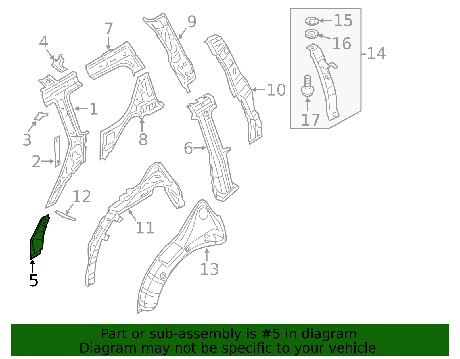 Lea Infinity 2011-2024 Infiniti Lower Extension G67161LAMA | Lia Infiniti Parts