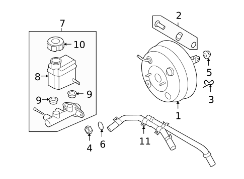 Hydraulic System for 2010 Hyundai Santa Fe #0