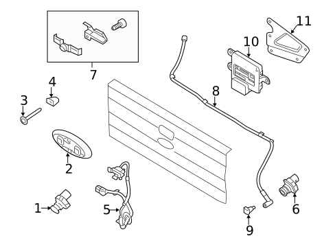 Electrical Components for 2010 Ford F-150 #1