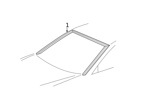 Reveal Moldings for 2011 Toyota Avalon #0