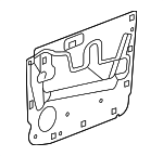 55362141AF - Body: Water Shield for Chrysler: Aspen | Dodge: Durango Image