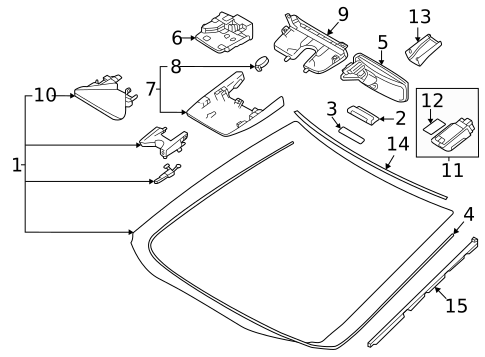 Reveal Moldings for 2022 Lexus NX350h #0