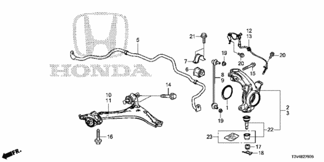 Front Knuckle for 2014 Honda Accord #0