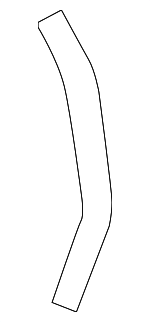 TK486124X - : 2016-2023 Mazda CX-9 - HVAC Heater Hose for Mazda: CX-9 Image