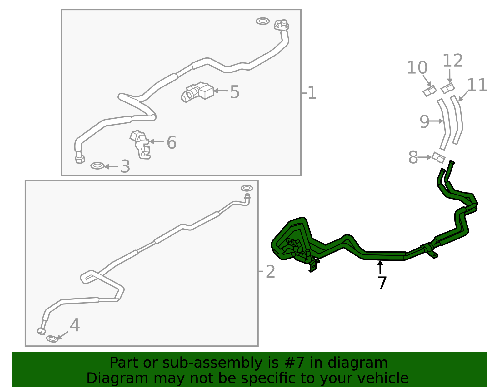 TK48-61-213 - HVAC Heater Hose - 2016-2019 Mazda CX-9 | Mazda