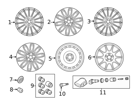 Wheels for 2019 Land Rover Range Rover Velar #3
