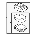 89100J6DB0RJ1 - Body: Cushion Assembly for Kia: K900 Image
