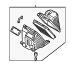 281102P200 - Engine: Air Cleaner Assembly for Kia: Sorento Image