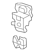 74851SNAA22 - Body: Lock for Honda: Civic Image