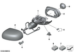 51165A20822 - : Mirror Cap Primed Right for Mini Image