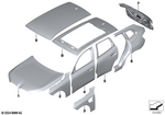 41355A7A516 - : Side Panel Right Front for BMW Image