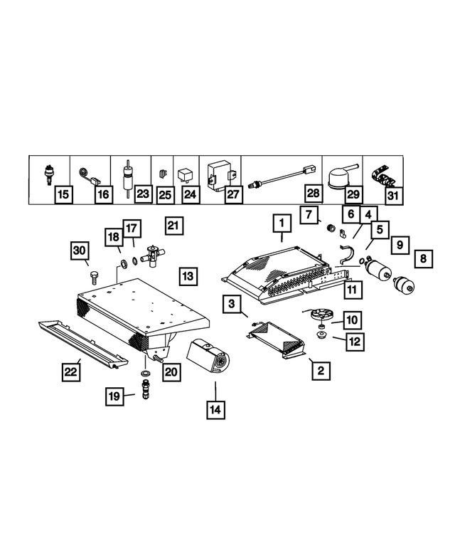 5138897AA - : Valve for Mopar Image