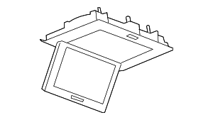 84304829 - Electrical: DVD Unit for GM Image