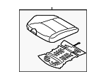 881003X000PBS - : Cushion Assembly for Hyundai: Elantra Image