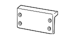 6QP77JXWAA - Body: License Bracket for Mopar Image