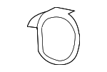 6QL95LXHAA - Body: Tow Eye Cap for Mopar Image