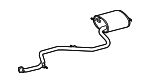 1743037700 - Exhaust: Muffler &amp; Pipe for Toyota: Corolla Image