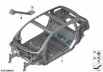 41002925493 - Bodywork: Body-in-White for BMW: i3 120Ah, i3 120Ah Rex, i3 60Ah, i3 60Ah Rex, i3 94Ah, i3 94Ah Rex, i3s 120Ah, i3s 120Ah Rex, i3s 94Ah, i3s 94Ah Rex Image image