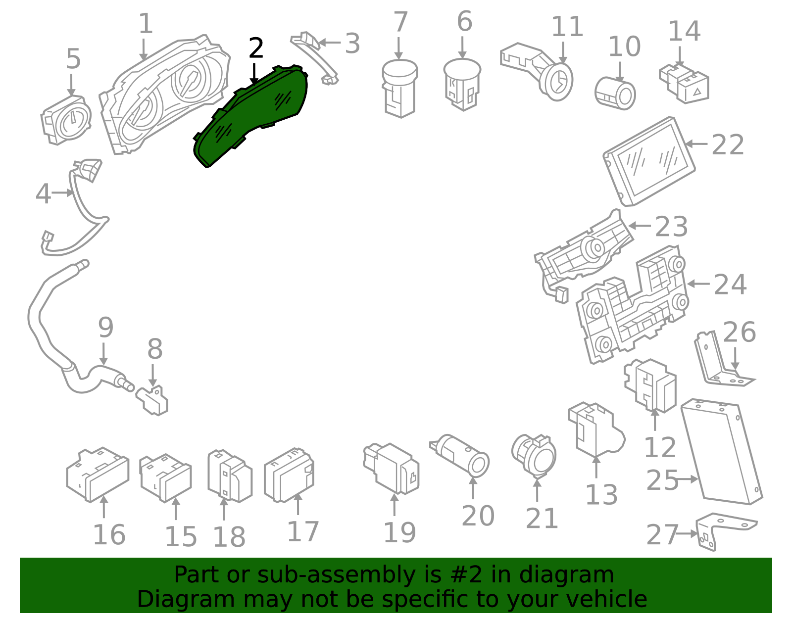 2011-2019 Infiniti Lens 248131LA1A | Faulkner Infiniti of Willow Grove