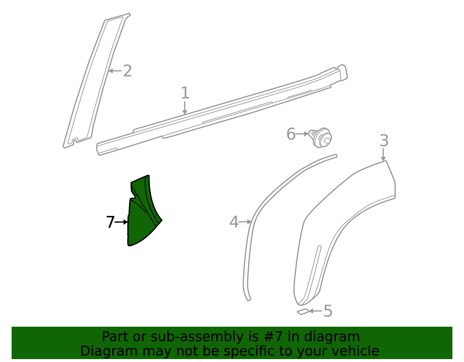 67858-35050 - Protector Rear Door Panel 2025 Toyota 4Runner | Elmhurst ...