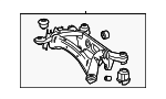 2546200000 - Suspension: Suspension Sub-frame Cross-member for Mercedes-Benz Image