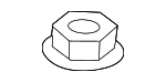 1336305126 - Body: Package Tray Trim Nut for Hyundai Image