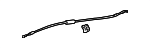 72131SDAA02 - Body: Lock Cable for Honda: Accord Image