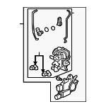 72112SDAA41 - Body: Lock Assembly for Honda: Accord Image