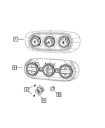 7ST91LXHAA - Air Conditioners and Heaters: A/c And Heater Module for Mopar Image