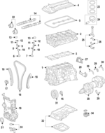 1050B852 - : Cylinder Block for Mitsubishi: Eclipse Cross Image