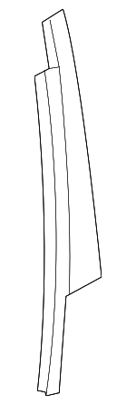 51337390121 - Body: Applique for BMW: 530e, 530e xDrive, 530i, 530i xDrive, 540d xDrive, 540i, 540i xDrive, M5, M550i xDrive Image