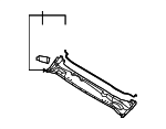 66315ZR01A - Body: Cowl Extension for Nissan Image