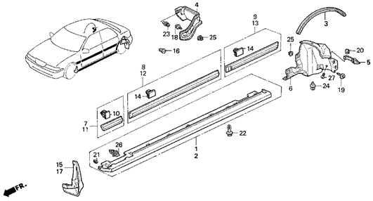 Protector for 1994 Acura Vigor #0