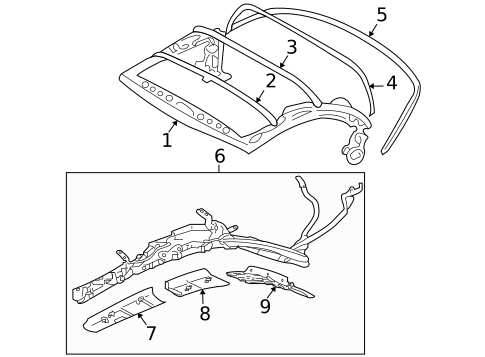 Frame & Components for 2011 Mitsubishi Eclipse #0