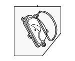 11515A55479 - Cooling System: Lid for BMW Image