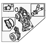 11519453667 - Cooling System: Water Pump Assembly for BMW Image