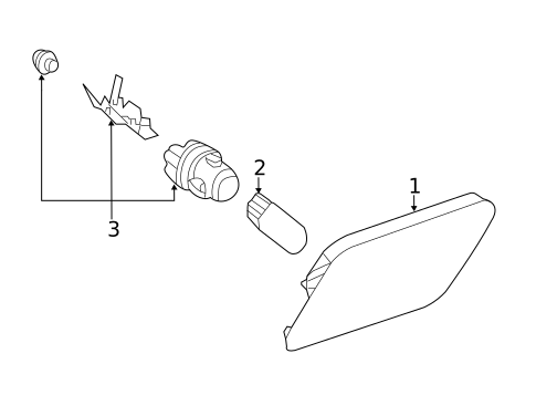 Bulbs - Chassis for 2014 Mercedes-Benz CLS63 AMG S #1