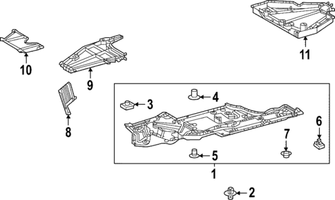 Under Cover & Splash Shields for 2025 Lexus NX350h #0