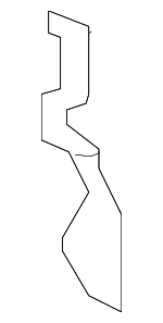 LR037807 - Body: Tail Lamp Pocket Bracket for Land Rover: Range Rover Image