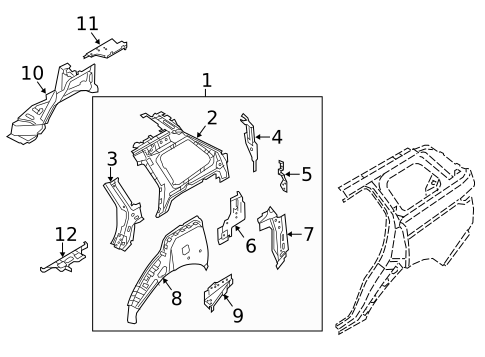 Inner Components for 2021 Land Rover Range Rover #0