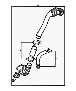 282723N101 - Cooling System: Outlet Pipe for Hyundai Image