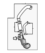 282723N310 - Cooling System: Inlet Pipe for Hyundai Image