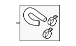 282943N000 - Cooling System: Outlet Hose for Hyundai Image