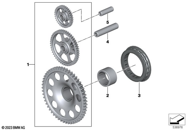 11267921740 - : Freewheel Starter Motor for BMW-Motorrad Image