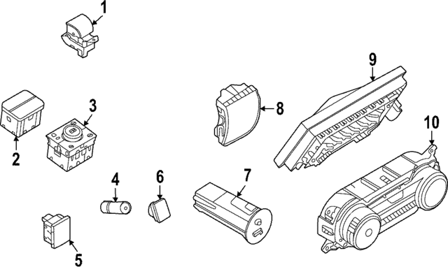 LB5Z14B596CA - : Switch for Ford Image
