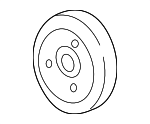 10112371 - : Pulley for Buick: Century, Skyhawk | Chevrolet: Beretta, Cavalier, Corsica, Lumina | Oldsmobile: Cutlass Ciera, Firenza | Pontiac: Sunfire Image