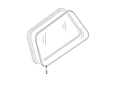 Glass & Hardware for 2014 Nissan Xterra #0