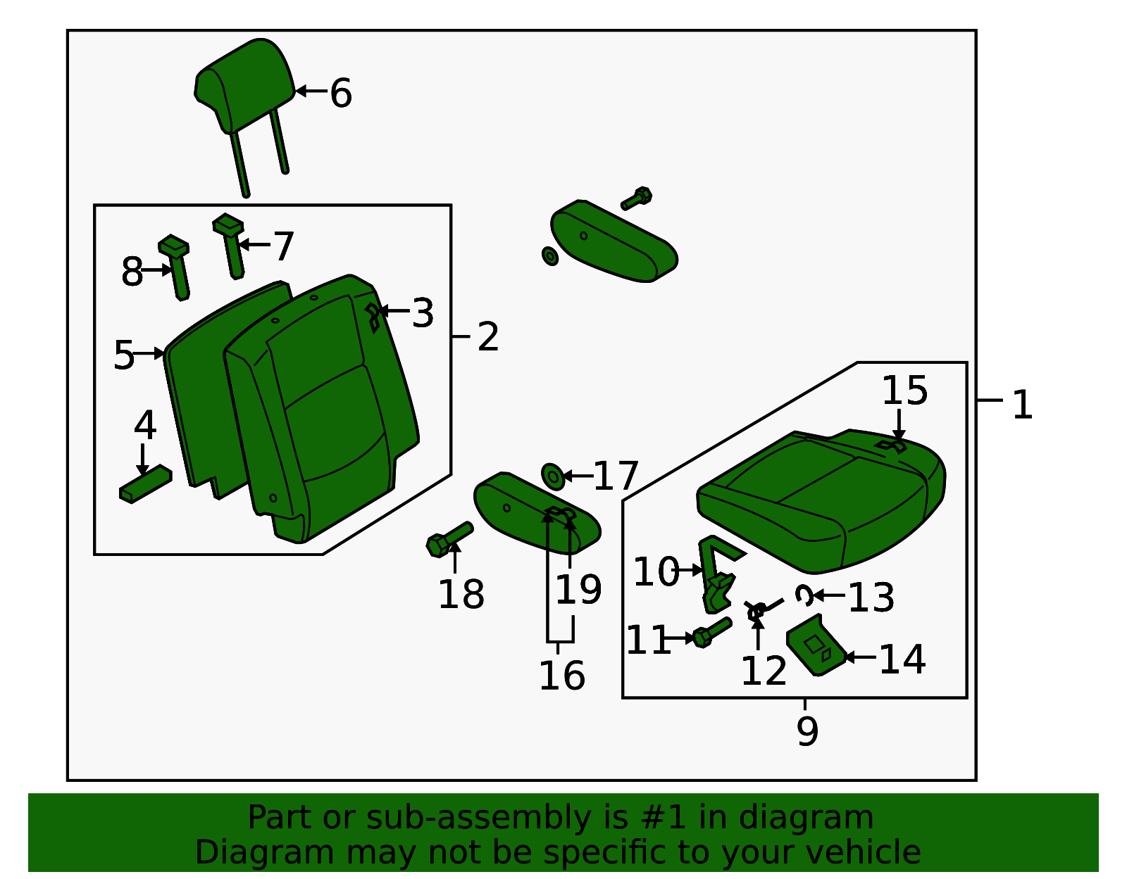 CE52-57-20XE-02 - Seat Assembly 2009-2010 Mazda 5 | Mazda-Parts