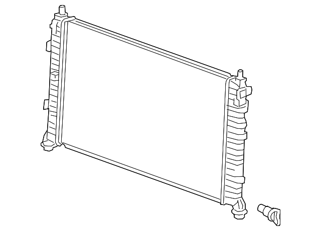 2023-2025 Cadillac Radiator 85566156 | Capital Chevy Parts
